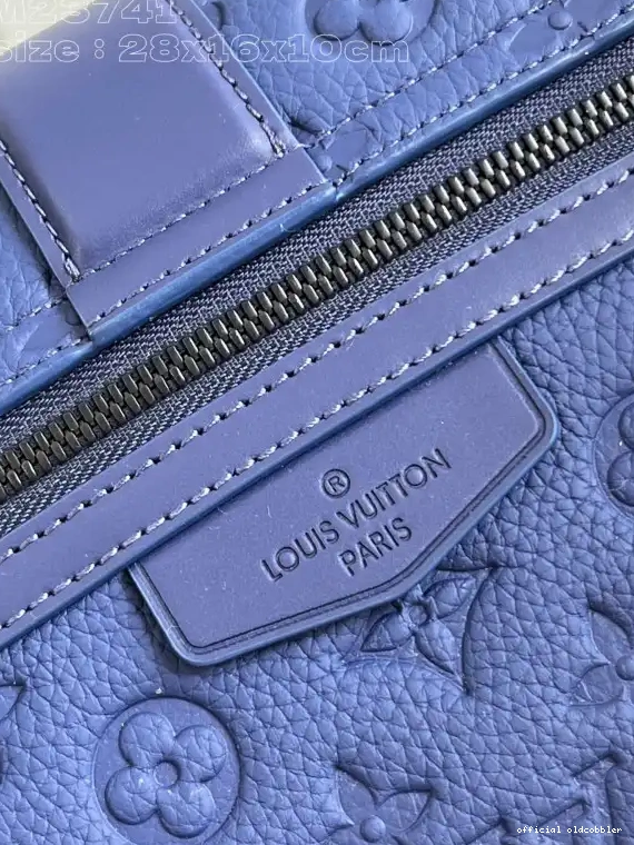 Official oldcobbler VUITTON S-Cape LOUIS Messenger-28*16*10cm 0523